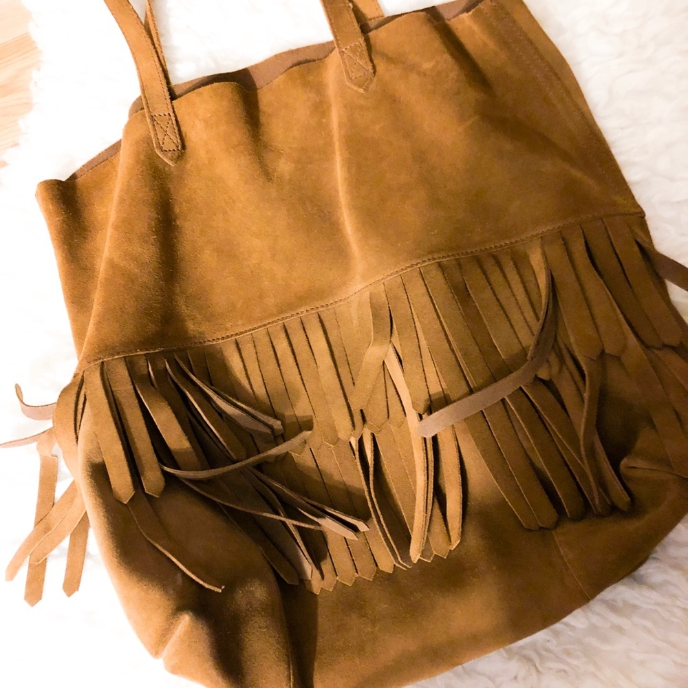 Madewell Transport Tote w/ fringe